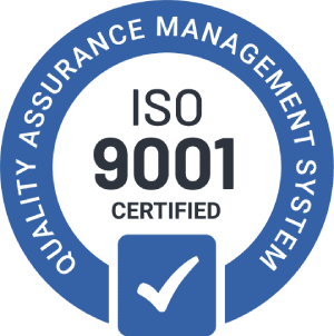 ISO 9001 certified — quality management